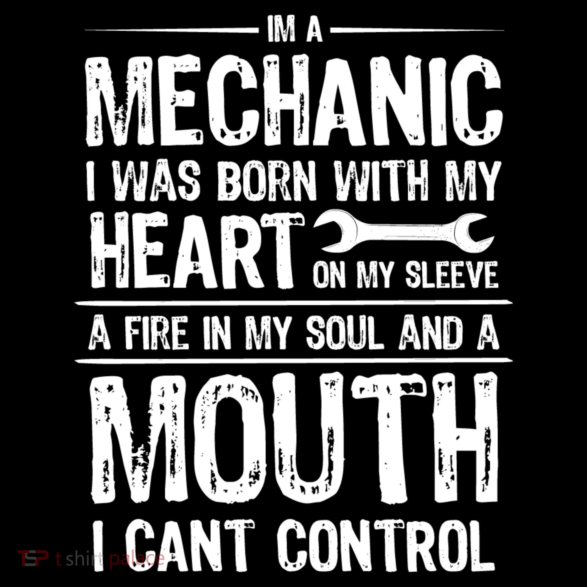 Funny I'm A Mechanic Quote Visor