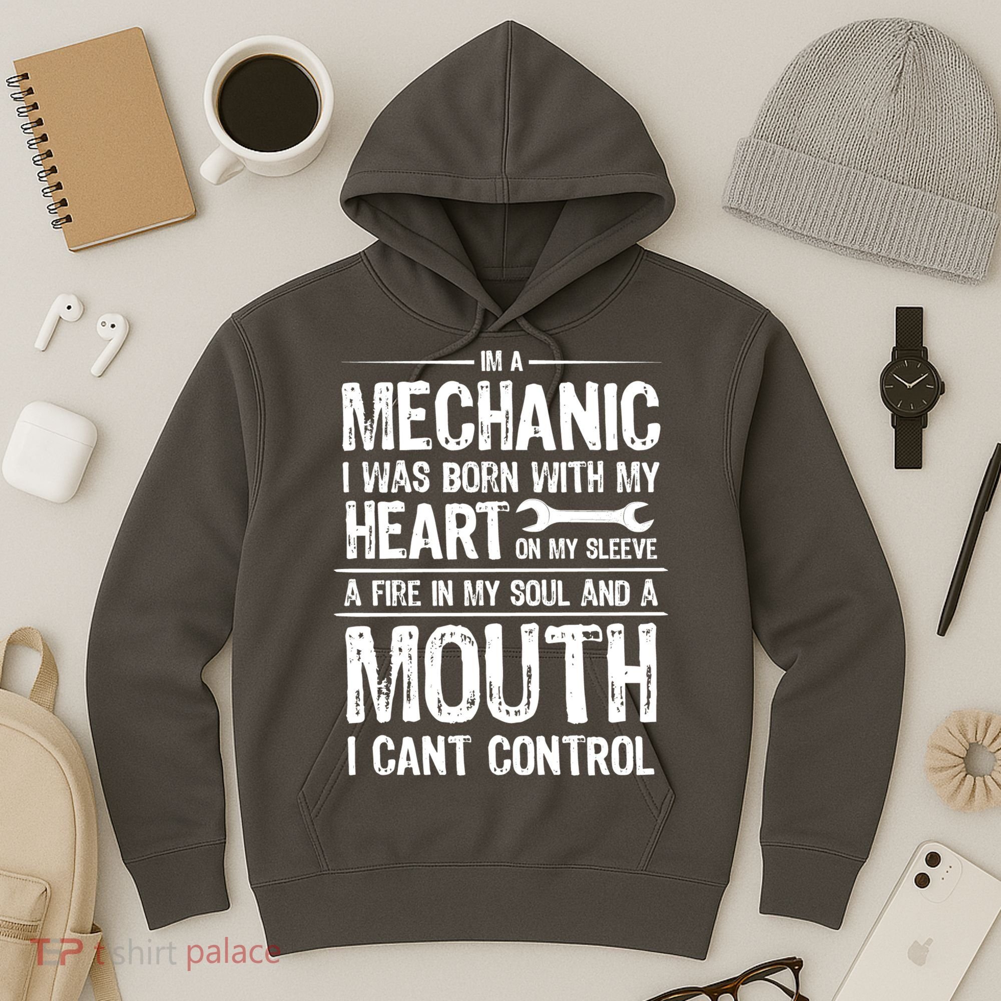 Funny I'm A Mechanic Quote Hoodie