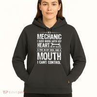 Funny I'm A Mechanic Quote Hoodie thumb 5