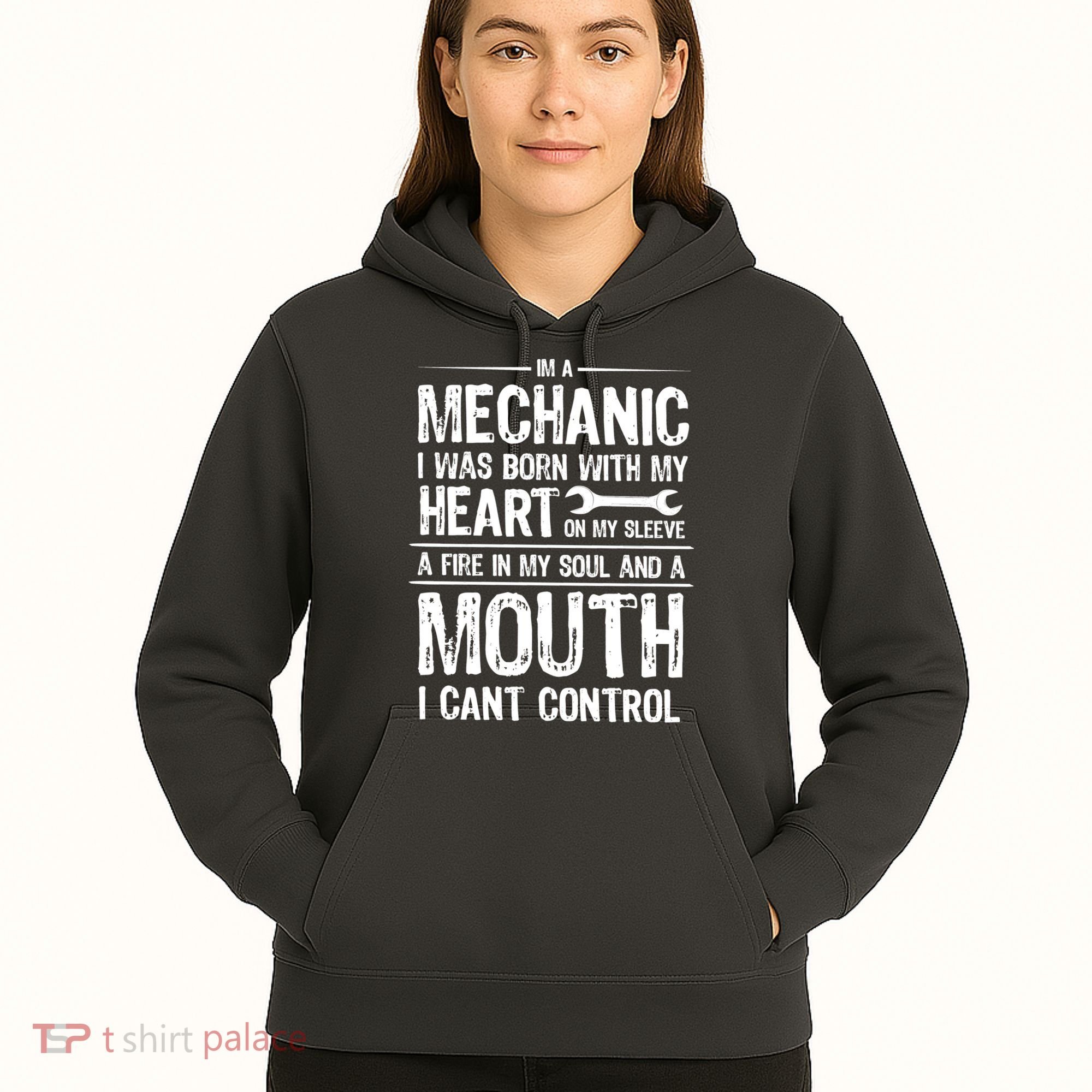 Funny I'm A Mechanic Quote Hoodie