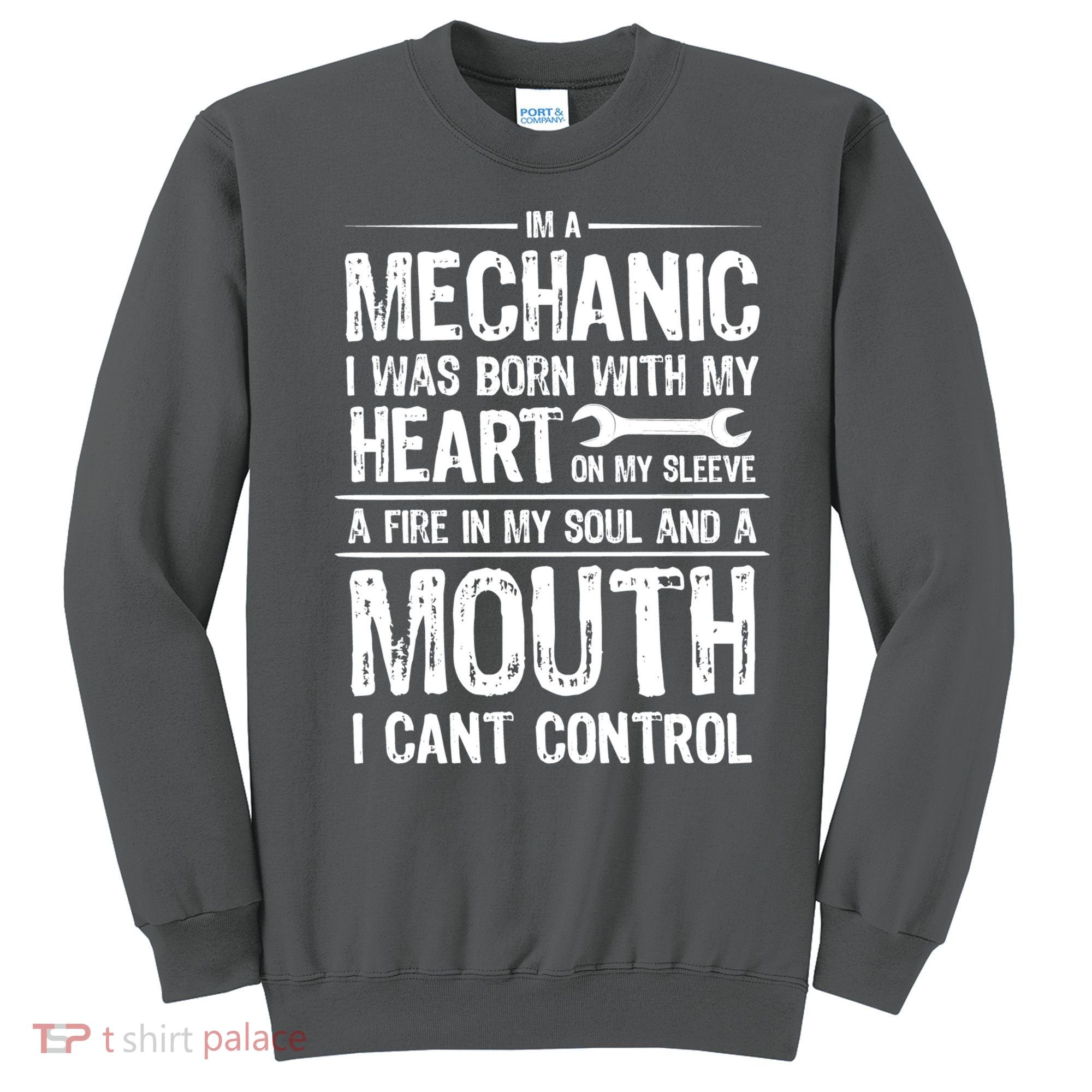 Funny I'm A Mechanic Quote Sweatshirt