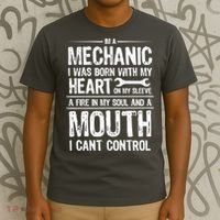 Funny I'm A Mechanic Quote T-Shirt thumb 3