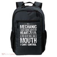 Funny I'm A Mechanic Quote Backpack thumb 0