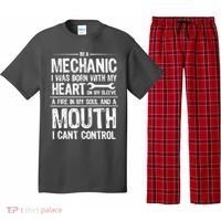 Funny I'm A Mechanic Quote Pajama Set thumb 0
