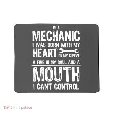 Funny I'm A Mechanic Quote Mousepad