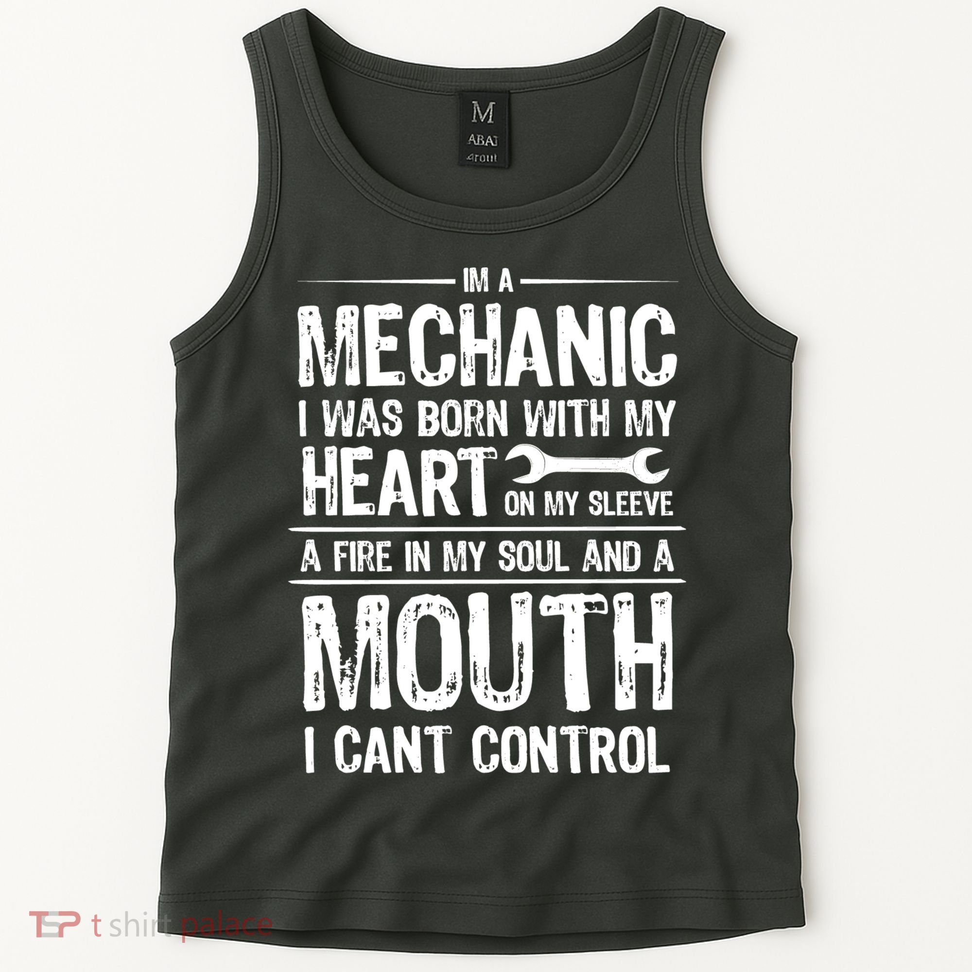 Funny I'm A Mechanic Quote Tank Top