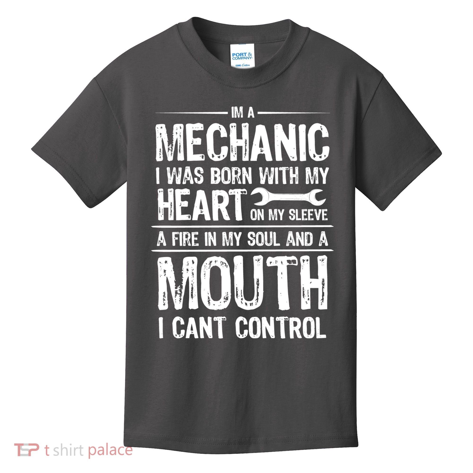Funny I'm A Mechanic Quote Kids T-Shirt