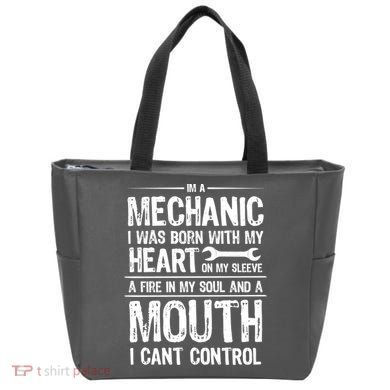 Funny I'm A Mechanic Quote Tote Bag