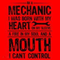 Funny I'm A Mechanic Quote Santa Hat thumb 1