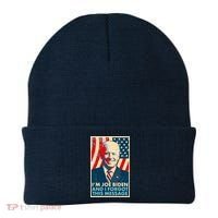 Funny I'm Joe Biden And I Forgot This Message Beanie thumb 0