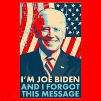 Funny I'm Joe Biden And I Forgot This Message Santa Hat thumb 1