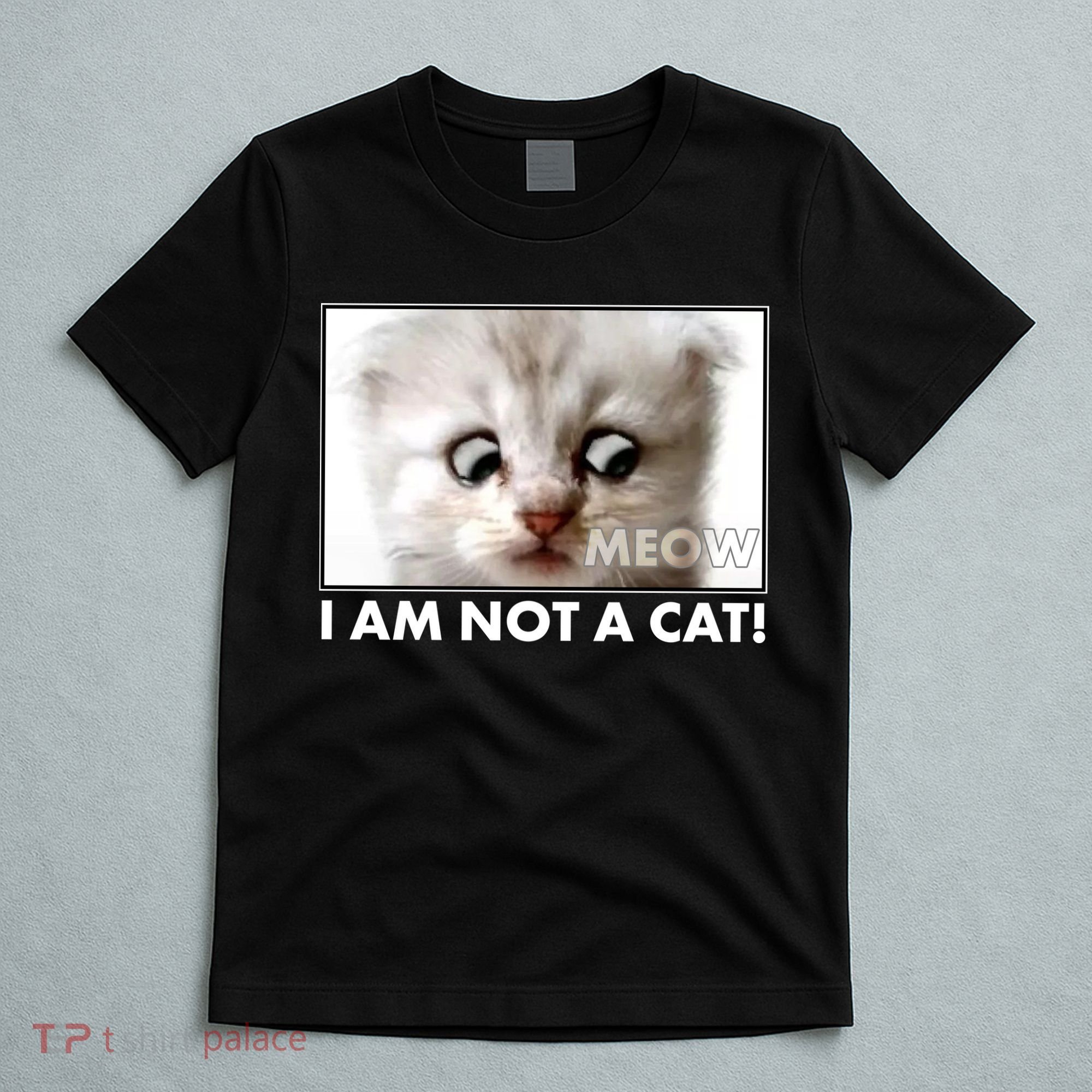 Funny I'm Not A Cat Zoom Lawyer Cat Meme T-Shirt