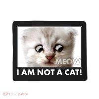 Funny I'm Not A Cat Zoom Lawyer Cat Meme Mousepad thumb 0