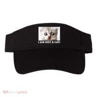 Funny I'm Not A Cat Zoom Lawyer Cat Meme Visor thumb 0