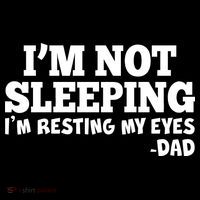 Funny I'm Not Sleeping Dad Backpack thumb 2