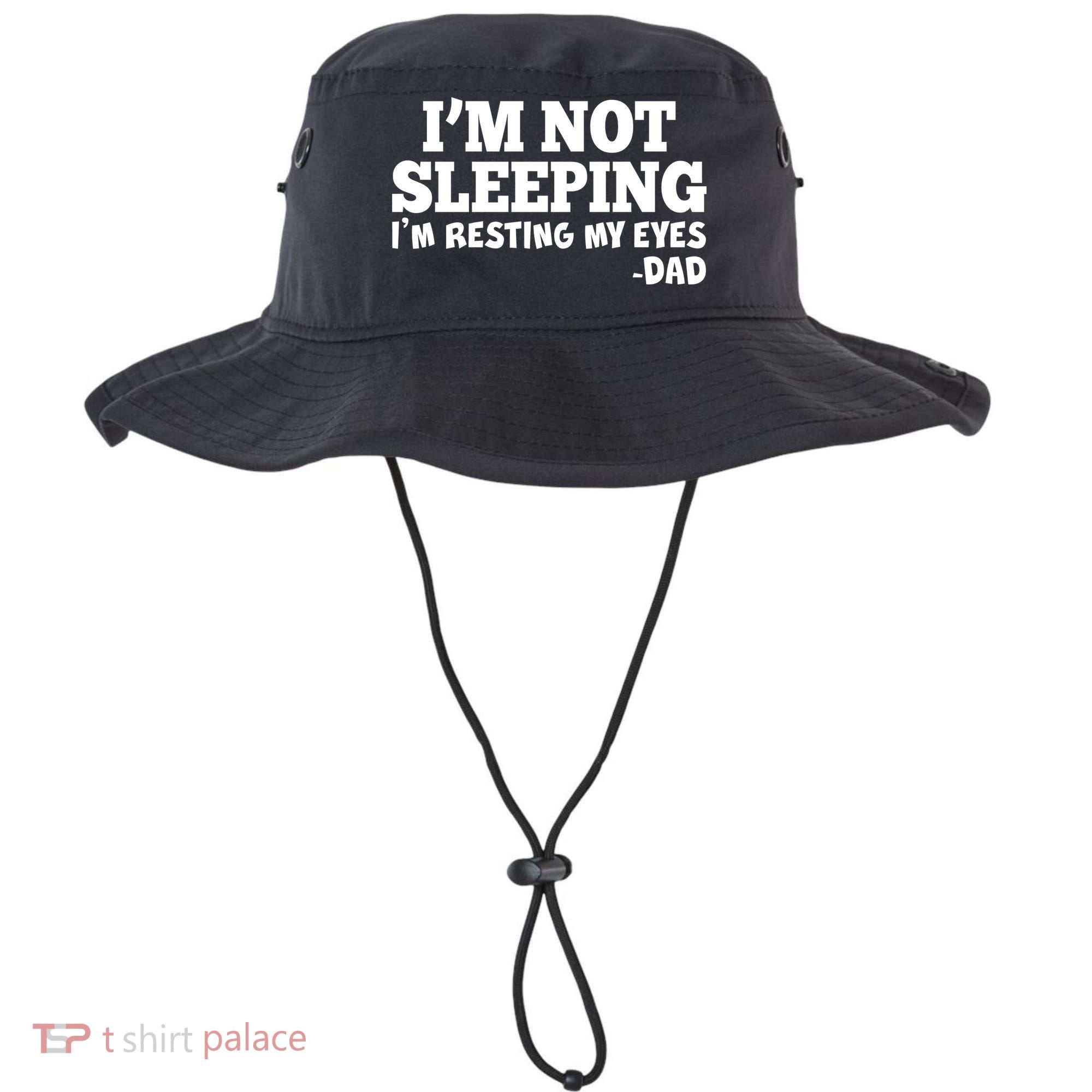 Funny I'm Not Sleeping Dad Bucket Hat