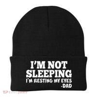 Funny I'm Not Sleeping Dad Beanie thumb 0