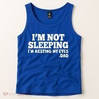 Funny I'm Not Sleeping Dad Tank Top thumb 2