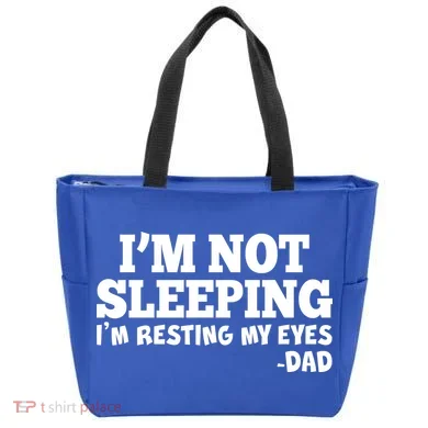 Funny I'm Not Sleeping Dad Tote Bag