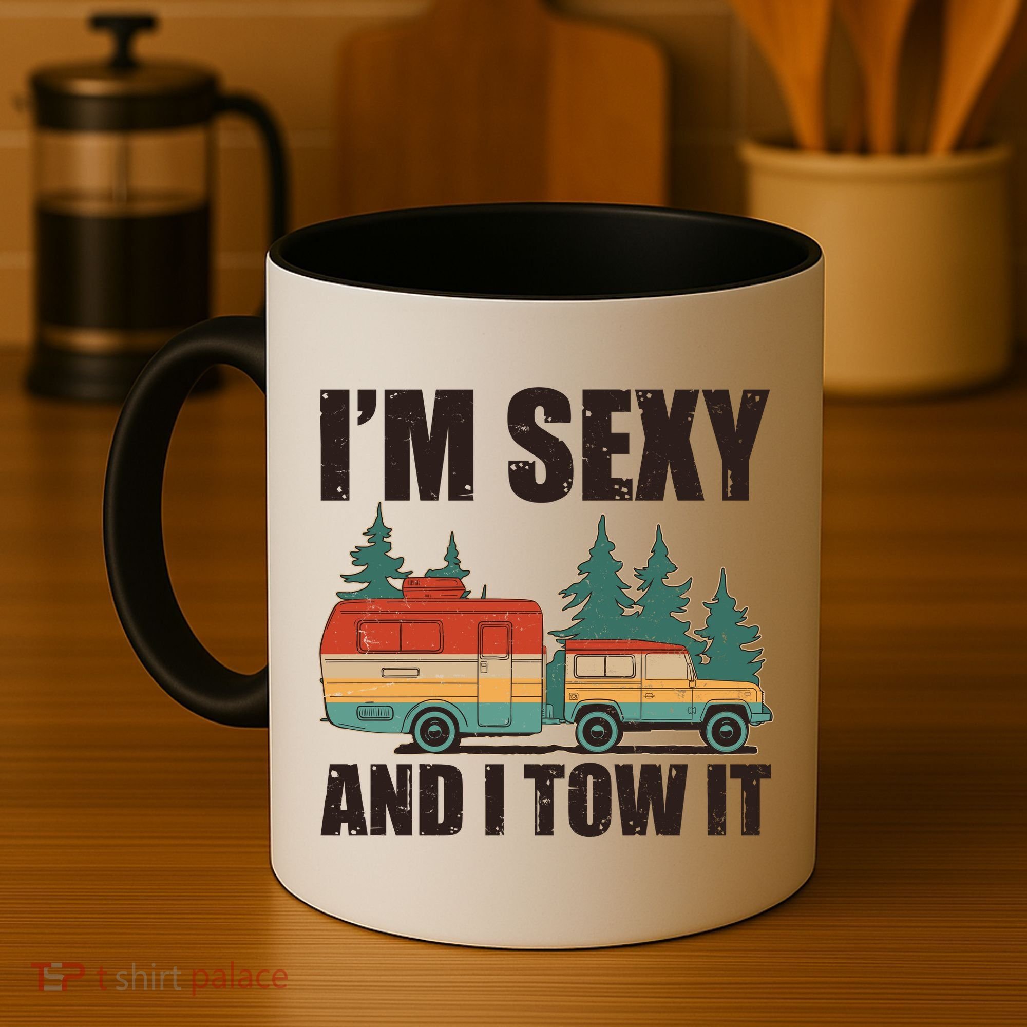 Funny I'm Sexy and I Tow It Coffee Mug