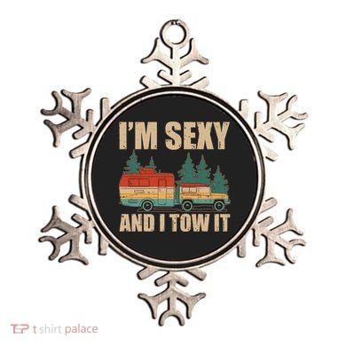 Funny I'm Sexy and I Tow It Ornament