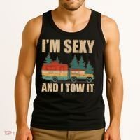 Funny I'm Sexy and I Tow It Tank Top thumb 3