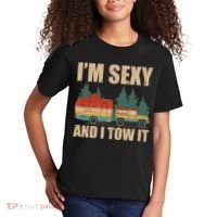 Funny I'm Sexy and I Tow It Kids T-Shirt thumb 2