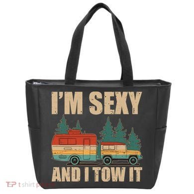 Funny I'm Sexy and I Tow It Tote Bag