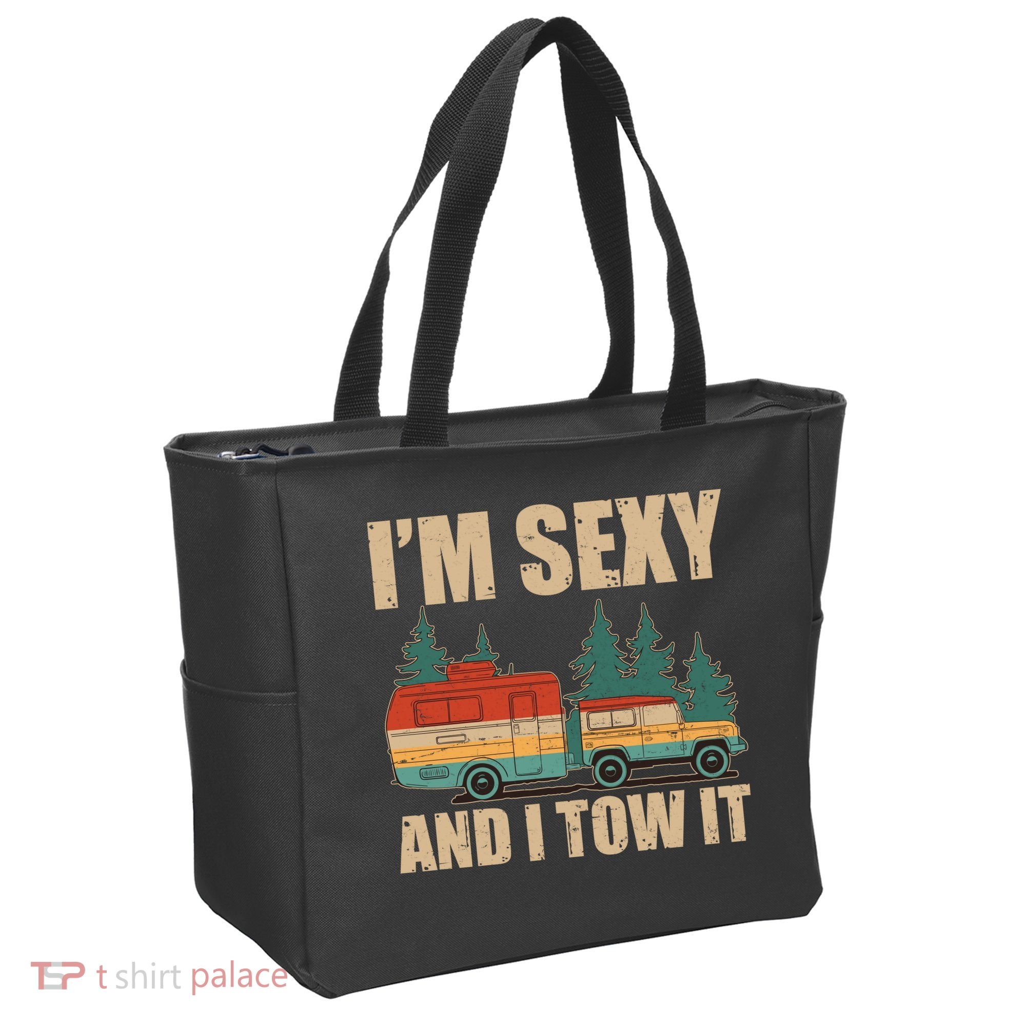 Funny I'm Sexy and I Tow It Tote Bag
