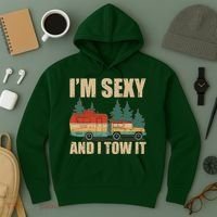 Funny I'm Sexy and I Tow It Hoodie thumb 3