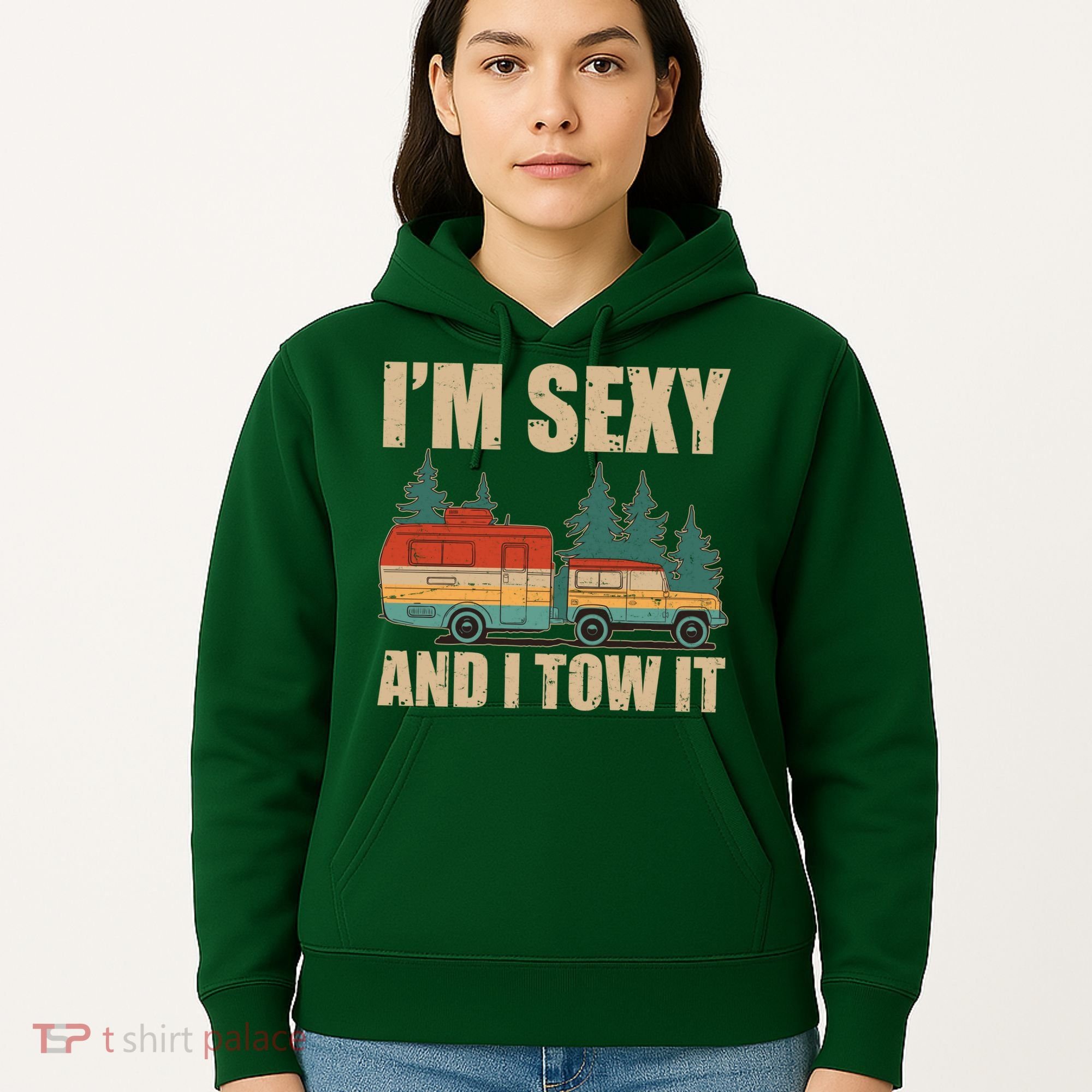 Funny I'm Sexy and I Tow It Hoodie