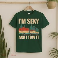 Funny I'm Sexy and I Tow It T-Shirt thumb 2