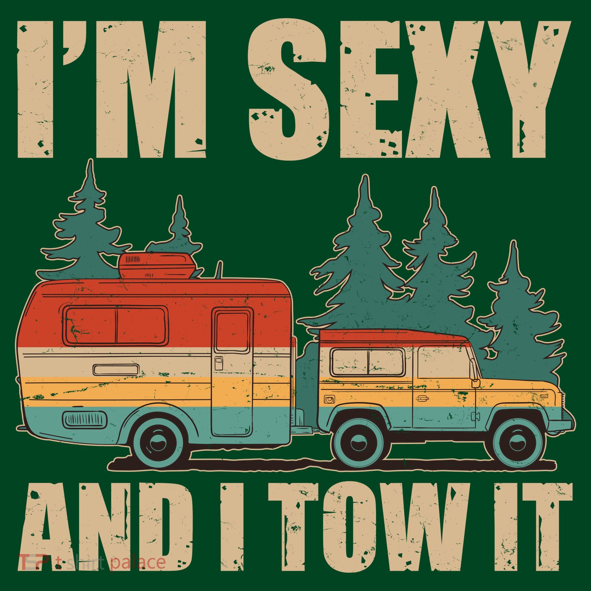 Funny I'm Sexy and I Tow It Visor