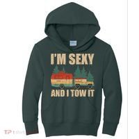 Funny I'm Sexy and I Tow It Kids Hoodie thumb 0