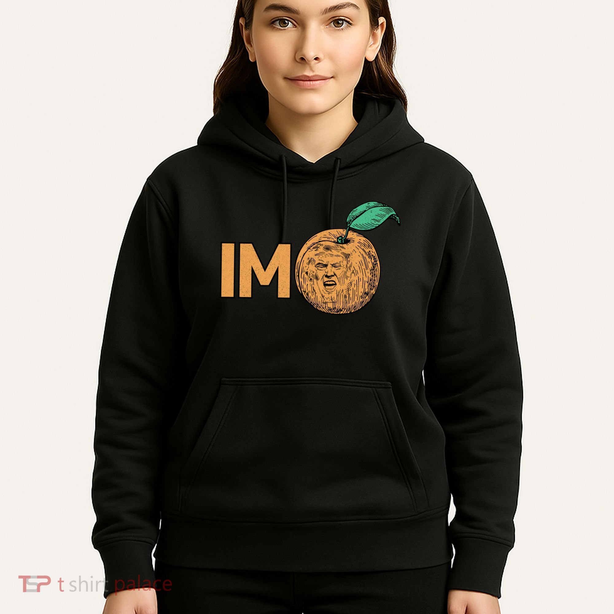 Funny Impeach Trump Peach Logo Hoodie