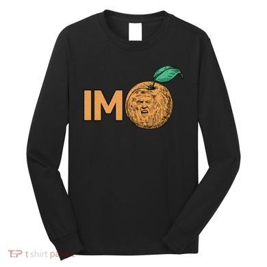 Funny Impeach Trump Peach Logo Long Sleeve Shirt