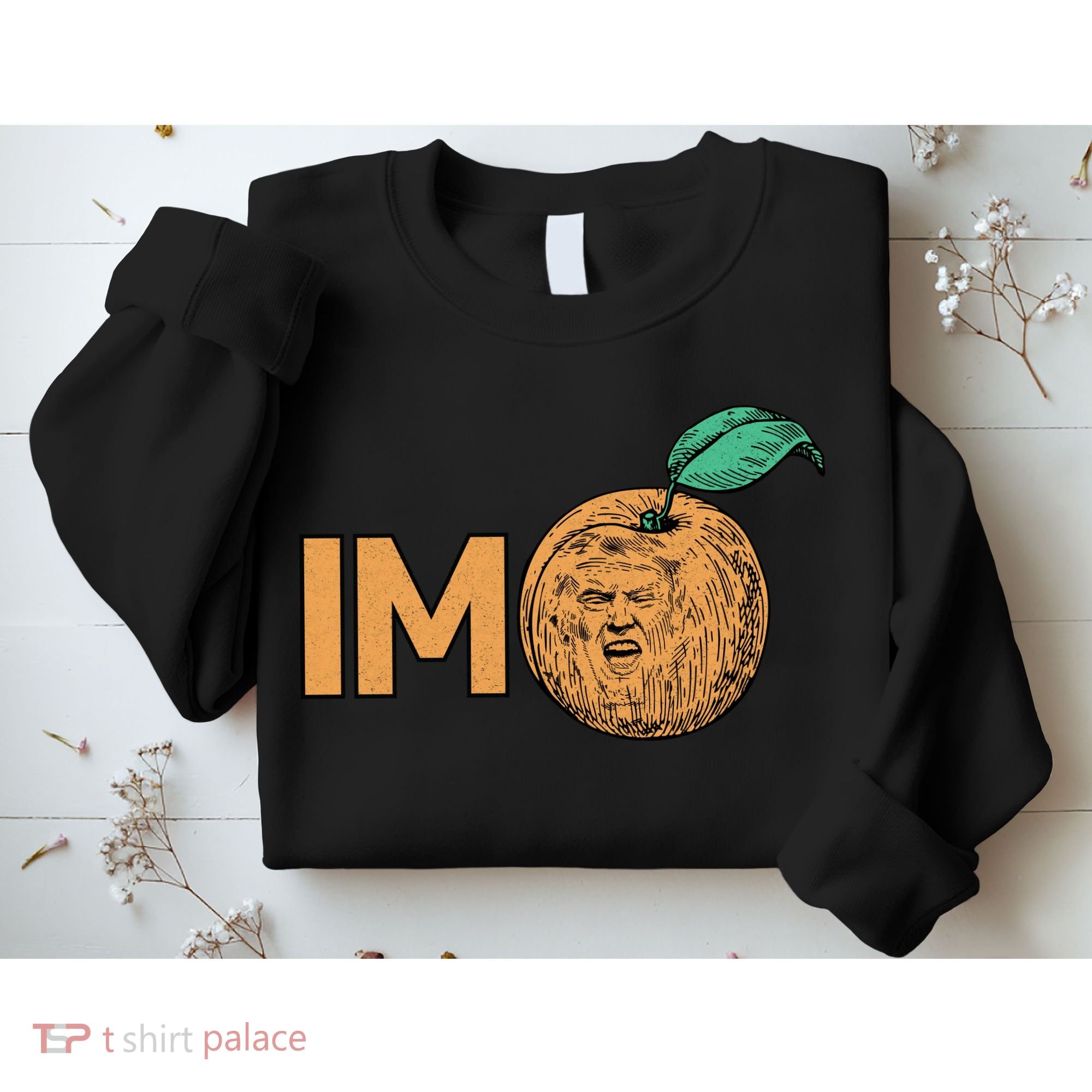 Funny Impeach Trump Peach Logo Sweatshirt
