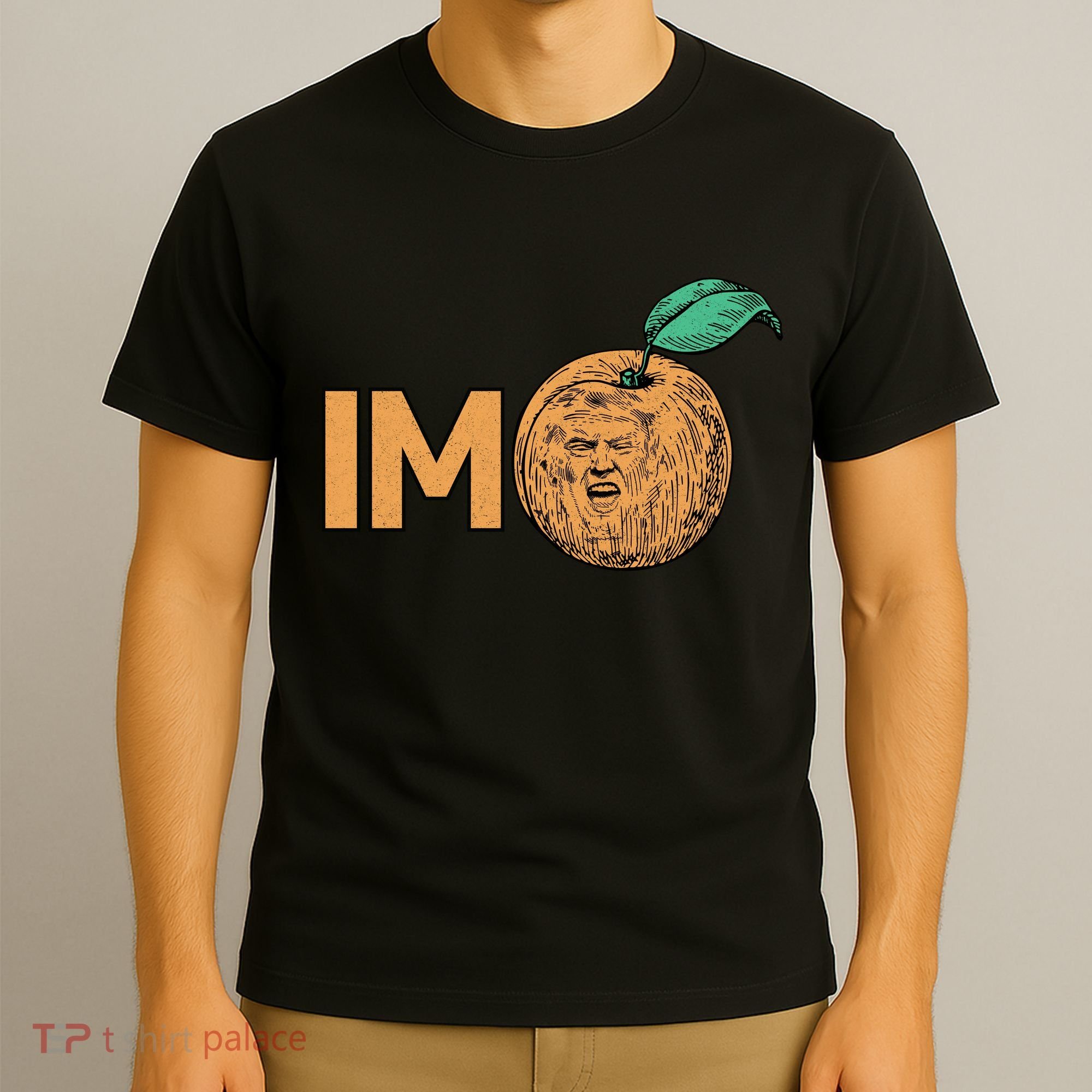 Funny Impeach Trump Peach Logo T-Shirt