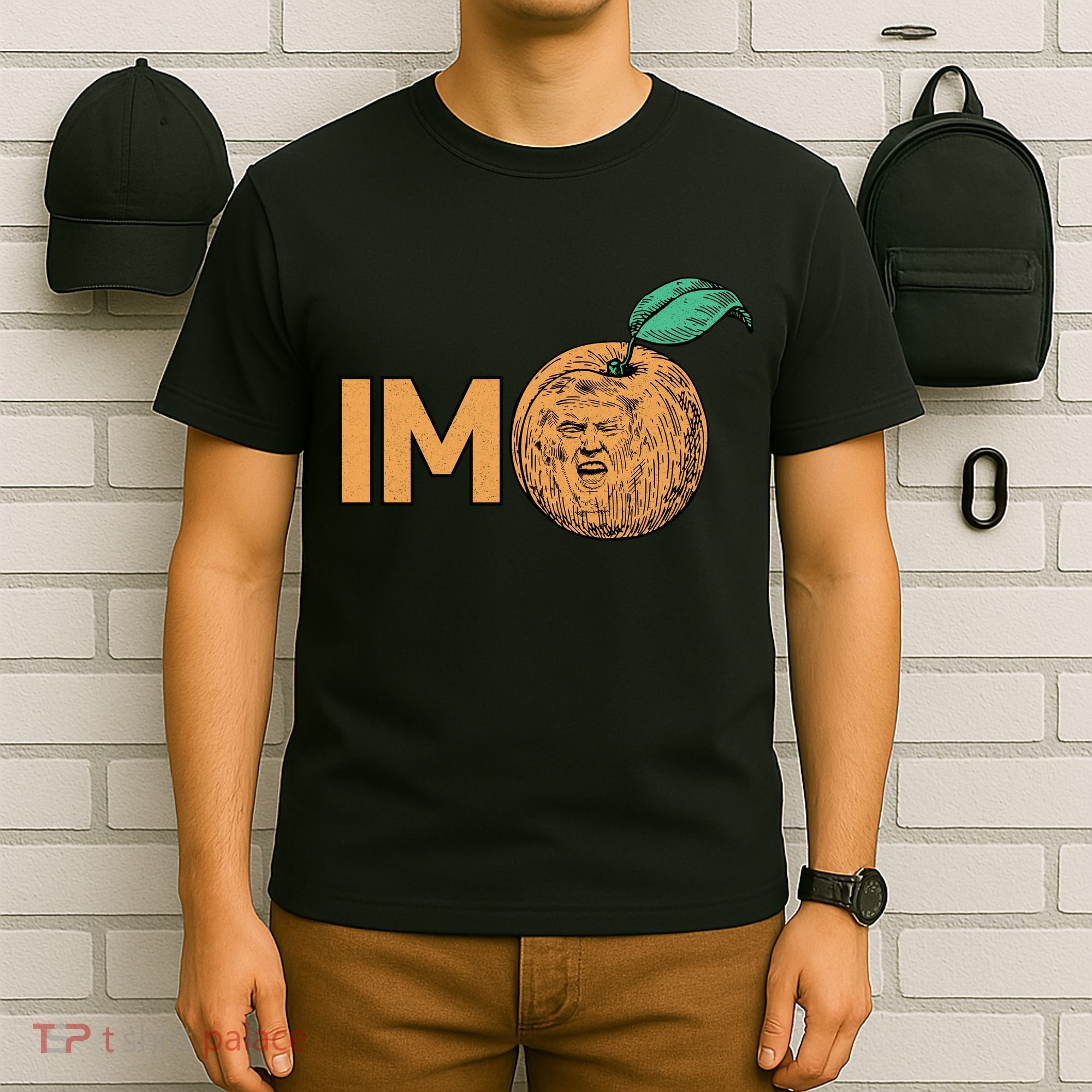 Funny Impeach Trump Peach Logo T-Shirt