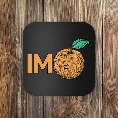 Funny Impeach Trump Peach Logo Coaster