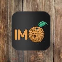 Funny Impeach Trump Peach Logo Coaster thumb 0