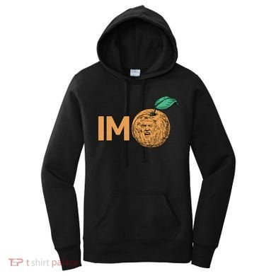 Funny Impeach Trump Peach Logo Women's Hoodie