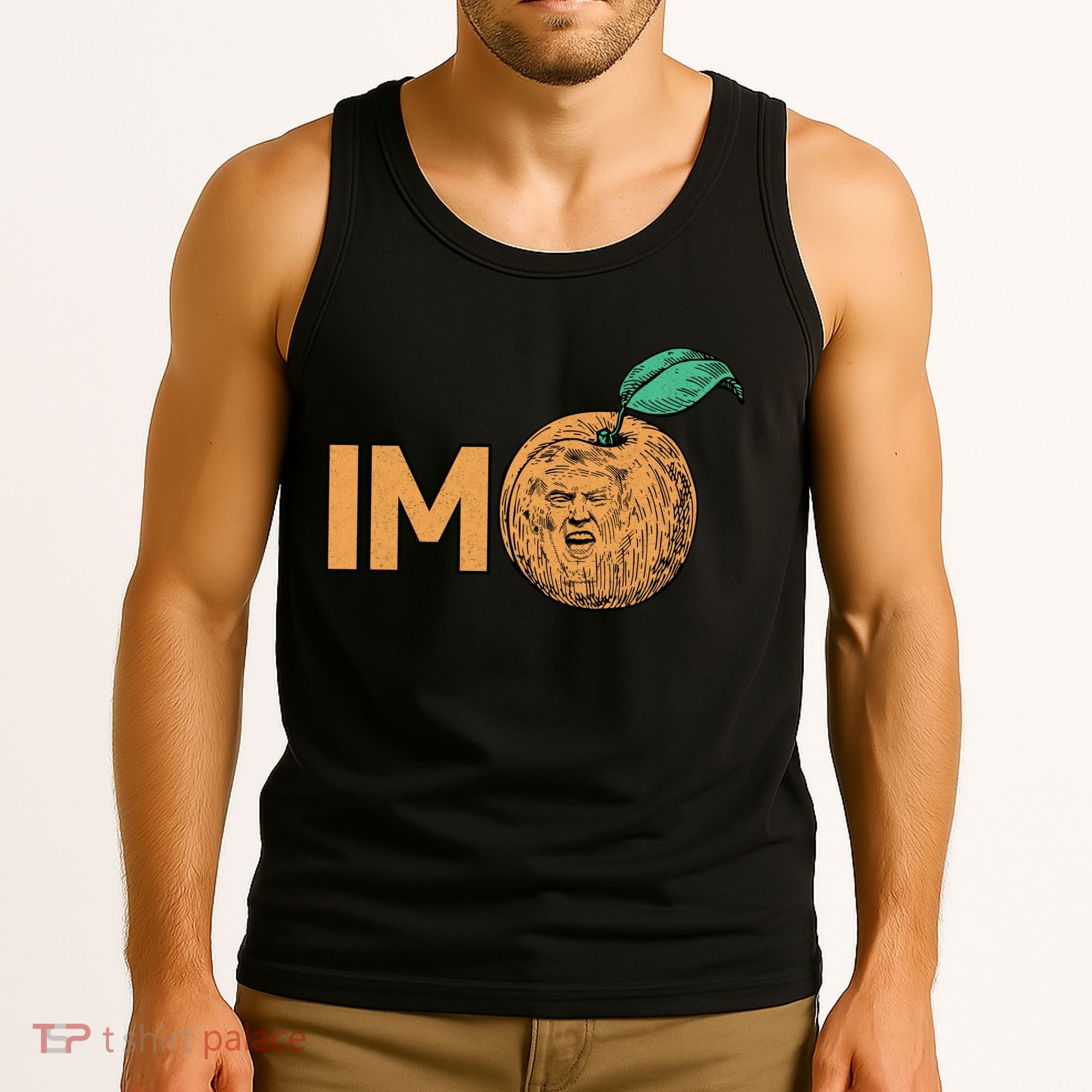 Funny Impeach Trump Peach Logo Tank Top