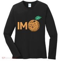 Funny Impeach Trump Peach Logo Women's Long Sleeve Shirt thumb 0