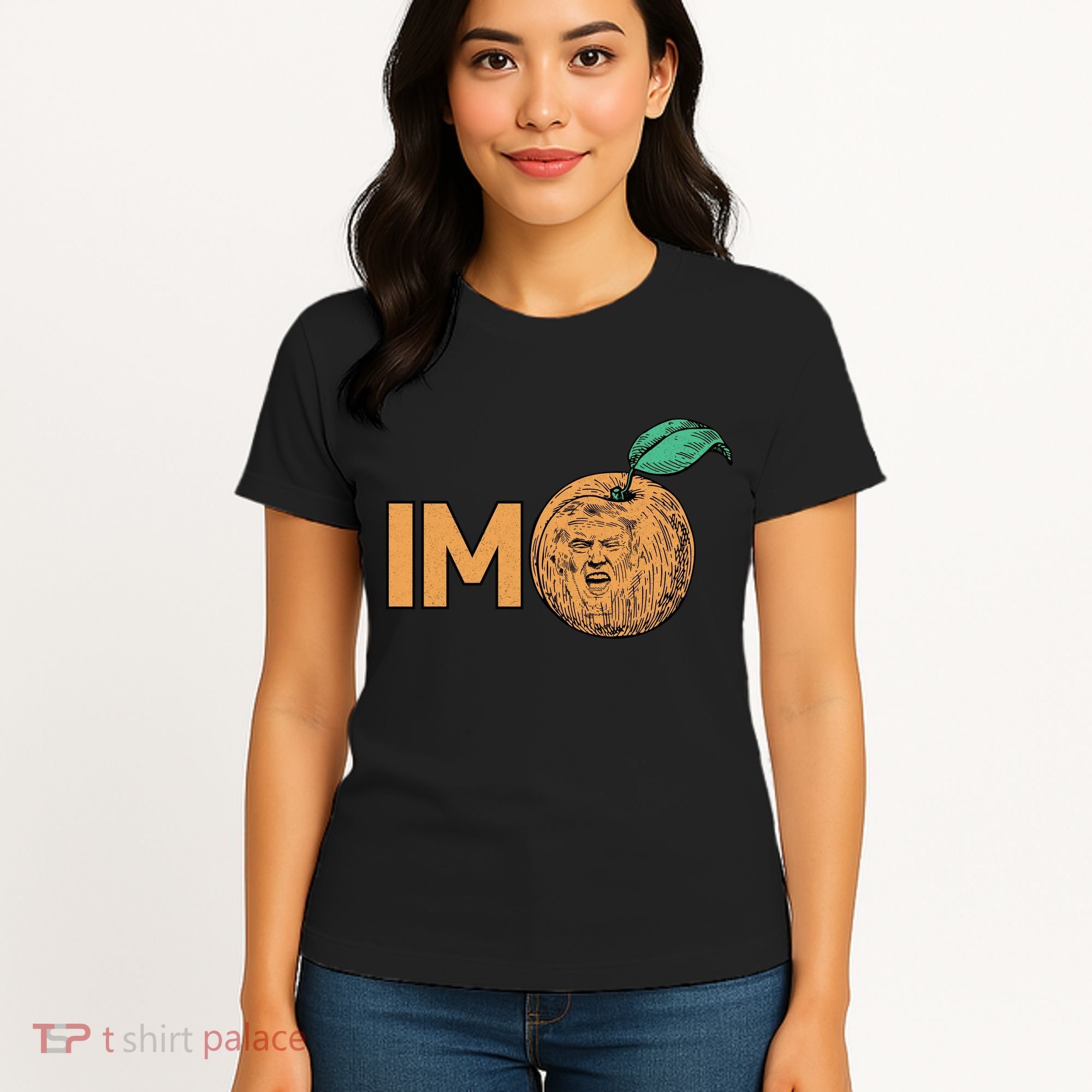 Funny Impeach Trump Peach Logo Women's T-Shirt