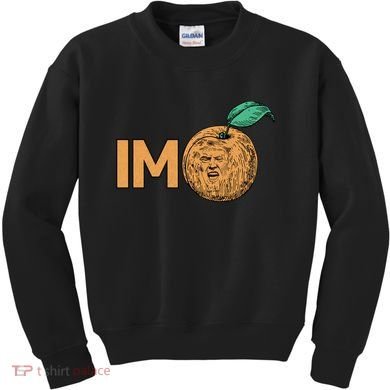 Funny Impeach Trump Peach Logo Kids Sweatshirt