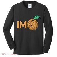 Funny Impeach Trump Peach Logo Kids Long Sleeve Shirt thumb 0