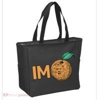 Funny Impeach Trump Peach Logo Tote Bag thumb 2