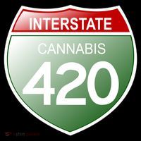 Funny Interstate 420 in the state of Cannabis Marijuana Weed Coffee Mug thumb 5