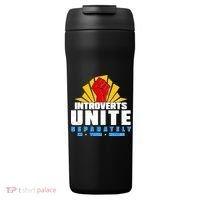 Funny Introverts Unite Separately In Your Homes 24oz Duet Stainless Steel Tumbler thumb 0